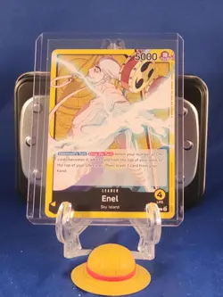 Enel - OP05-098 - Leader - English - Near Mint - One Piece CCG - Image 1