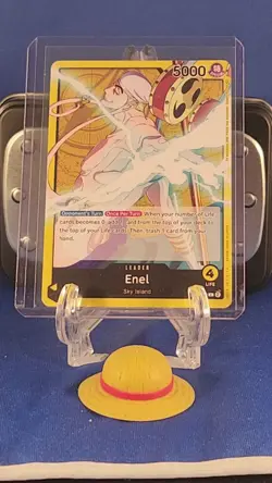 Enel - OP05-098 - Leader - English - Near Mint - One Piece CCG - Image 2