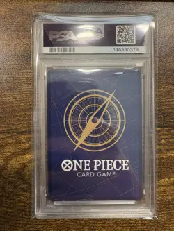 2026 ONE PIECE OP14-EB04-THE AZURE SEA'S SEVEN #119 DRACULE MIHAWK MANGA PSA 10 - Image 2