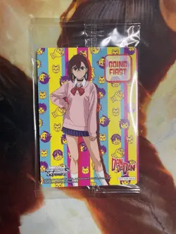 Weiss Schwarz Dandadan EN Promo Topper Momo Going First - Image 1