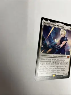 Cloud Midgar Mercenary Nonfoil Card #0010 MTG LP - Image 5