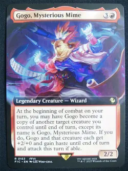 Gogo Mysterious Mime Extended Art - FIC - Mtg Card #1ZB - Image 1