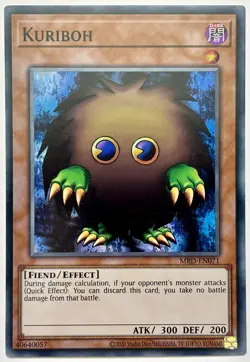 MRD-EN071 Kuriboh - Super Rare Unlimited Lightly Played YuGiOh Card - Image 1