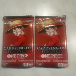 One Piece Carrying On His Will OP-13 English Booster Pack - 12 Cards X 2 - Image 1