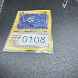 Dark Machamp - 10/82 - Pokemon Team Rocket Unlimited Holo Rare Card WOTC NM - Image 3