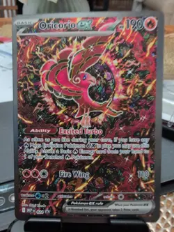 2025 Pokemon Phantasmal Flames Promo Card 024 Oricorio EX from Charizard UPC - Image 1
