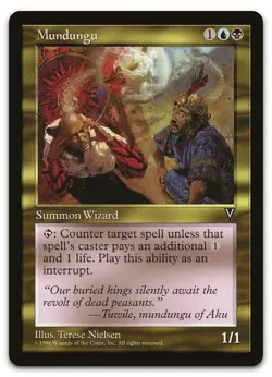 Mundungu (NM) Visions VIS Magic MTG - Image 1