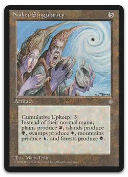 Naked Singularity (NM) Ice Age ICE Magic MTG - Image 1