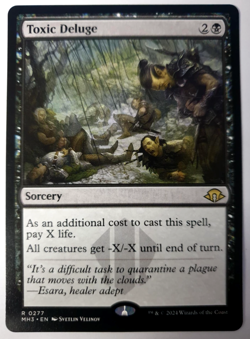 Toxic Deluge - MTG Modern Horizons 3 - Rare - 0277 NM - Image 1