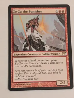 Zo-Zu the Punisher – Champions of Kamigawa | MTG Magic the Gathering - Rare - LP - Image 1