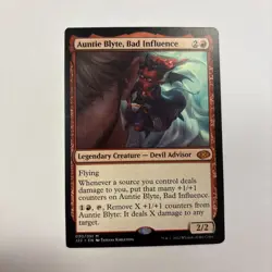 Auntie Blyte, Bad Influence NM Jumpstart 2022 J22 MTG 30 / 51 English Regular - Image 1