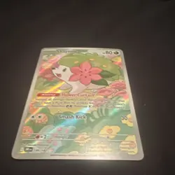 Pokemon Shaymin Illustration Rare Holo Sv10 185/182 80 HP Smash Kick - Image 1