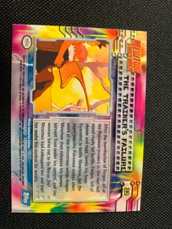 Pokemon Topps The Trainer's Failure #22 Mewtwo Strikes Back HOLO Blue Logo- blue - Image 3