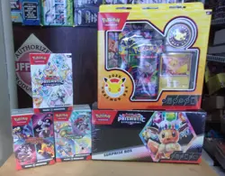POKEMON PRISMATIC SURPRISE & BUNDLE + DESTINED & JOURNEY BUNDLE + POKEMON DAY - Image 1