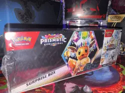 Pokemon Prismatic Evolutions Promo - Surprise box + Bundle - Image 1