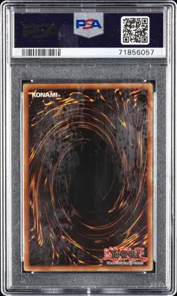 2002 YU-GI-OH! MRD-METAL RAIDERS 1ST ED #065 TIME WIZARD PSA 9 - Image 2