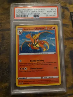 Special Delivery Charizard SWSH075 SWSH: Sword & Shield Promo Cards Holo - Image 1