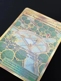 Aether Paradise Conservation Area SV87/SV94 SM Hidden Fates Pokemon Card ZY9 - Image 3