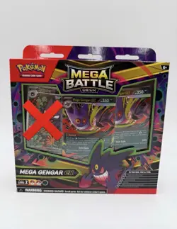 Pokemon Card TCG Mega Battle Deck Mega Gengar EX - *NO HAUNTER PROMO* - Image 1