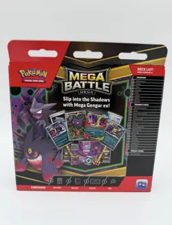 Pokemon Card TCG Mega Battle Deck Mega Gengar EX - *NO HAUNTER PROMO* - Image 2