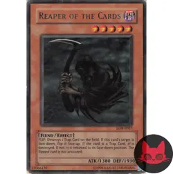 Yugioh Reaper of the Cards LOB-E057 Rare MP - Image 1
