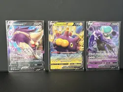 Pokemon TCG Sword & Shield Era Rare V Cards - Rayquazza V #100 Crown Z + 5 More - Image 4