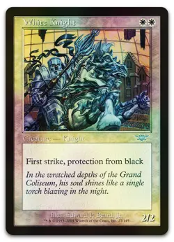 White Knight #27 (Foil) (NM) Legions LGN Magic MTG - Image 1