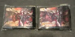 2014 MTG Magic The Gathering Commander Kaalia Of The Vast 80 New Sleeves - Image 1