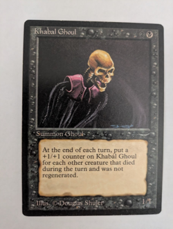 Khabal Ghoul Arabian Nights MTG NM Free shipping with tracking - Image 1
