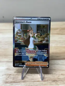 Pokemon TCG Jasmine's Gaze SIR 245/191 Sv08: Surging Sparks Holo - Image 1