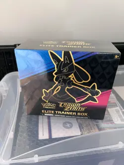 POKEMON TCG CROWN ZENITH ELITE TRAINER BOX ETB - NEW SEALED - Image 1