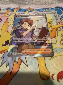 Pokemon Bill's Transfer 194/165 Scarlet & Violet 151 Holo Trainer Full Art - Image 2