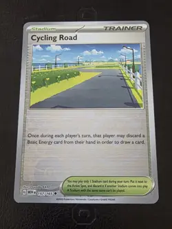 Scarlet & Violet 151 Cycling Road 157/165 Reverse Holo Pokemon TCG NM - Image 1