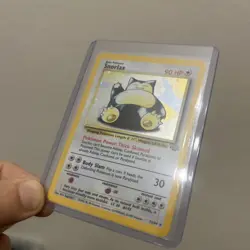 Snorlax Jungle 11/64 Holo Unlimited Holo Rare Pokemon TCG NM - Image 2