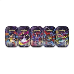 Pokemon TCG Mega Evolution Mega Heroes Mini Tins Sealed Case Of 40 Tins - Image 2