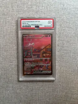 2023 Pokemon 151 Mew ex #053 Ultra-Premium Collection UPC Promo - PSA 9 Mint - Image 1