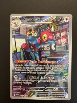 Pokemon Ita Rara Illustrazione Porygon-Z 214/182 Paradosso Temporale PAR It - Image 1