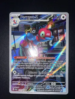 Pokemon Ita Rara Illustrazione Porygon-Z 214/182 Paradosso Temporale PAR It - Image 2