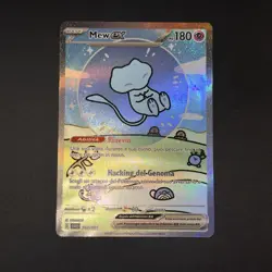 Pokemon Bubble Mew Ex 232/091 Azzurro Paf It Near Mint Nm Destino Di Paldea Ita - Image 2