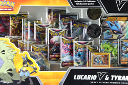 Pokemon TCG Lucario V & Tyranitar V Heavy Hitters Premium Collection NEW B6 - Image 3