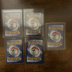 Pokemon Cards 5 card Charizard lot with HOLLO Near mint condition - Image 2