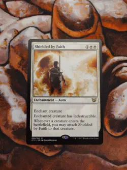 NM Shielded by Faith Commander 2015 C15 MTG Magic the Gathering - Image 1