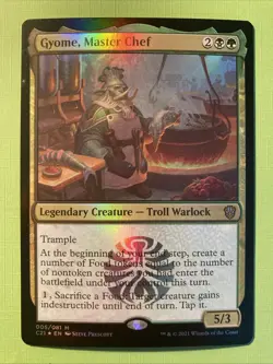 MTG - Gyome, Master Chef [FOIL] - Commander 2021 - NM - Image 1