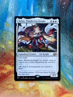 Balan, Wandering Knight, Jumpstart 2022, MTG Singles - Image 1