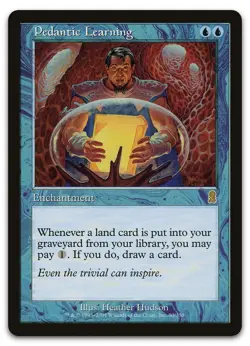 Pedantic Learning #90 (NM) Odyssey ODY Magic MTG - Image 1