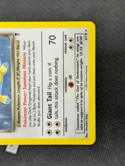 Dark Dragonite 5/110 - Legendary Collection Holo Rare Pokemon TCG NM - Image 5