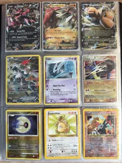 Vintage Pokemon Card Binder Collection Lot Of 90 Lugia Pop Series Lucario LV X - Image 1