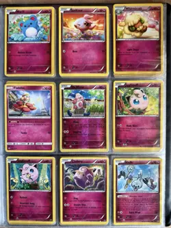 Vintage Pokemon Card Binder Collection Lot Of 90 Lugia Pop Series Lucario LV X - Image 5