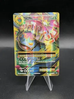 Pokemon M Venusaur EX Full Art Ultra Rare Holo 100/108 Evolutions NM EK3 - Image 1