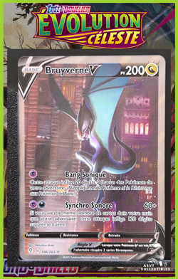 Carte Pokemon Bruyverne V 196/203 EB7 Evolution Celeste FR - Image 1